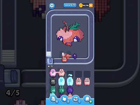 Pixel Flow Level 675 Walkthrough