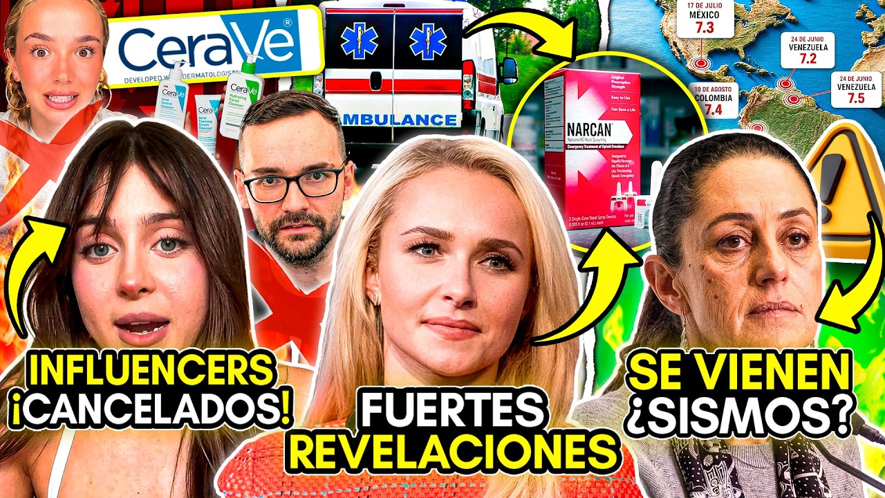 HALLAZGO! Caso HAYDEN PANETTIERE! La CAÍDA de LOS INFLUENCERS! 10 TERREMOTOS! FASE SÍSMICA MUNDIAL!?