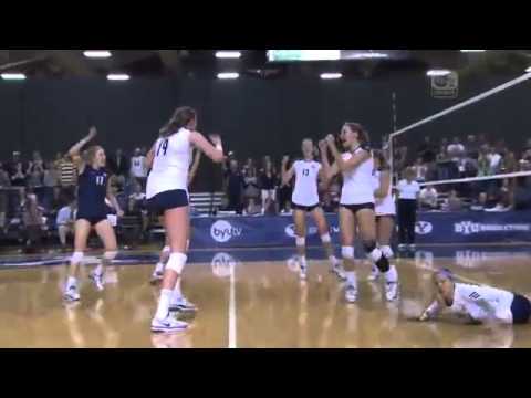 BYU Women's Volleyball vs Loyola Marymount 2012