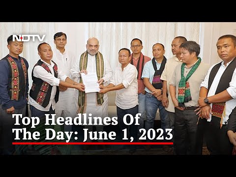 Top Headlines Of The Day: June 1, 2023