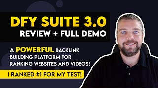 DFY Suite 3.0 Review and Demo | PROOF DFY Suite 3.0 Backlink Building
