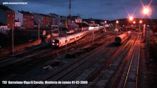 preview picture of video '102-Talgo 7_Monforte de Lemos_01-02-09'