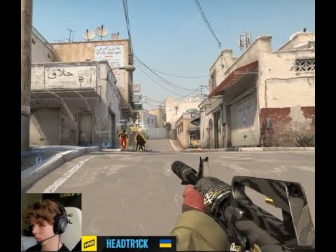 headtr1ck растерялся,когда увидел столько спин