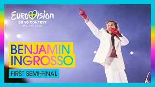Download lagu Benjamin Ingrosso medley | Eurovision 2024 | #UnitedByMusic 🇸🇪 mp3