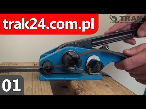 ZZT TRAK 01 spinanie taśmy polipropylenowej PP bandowanie (napinacz H-21)