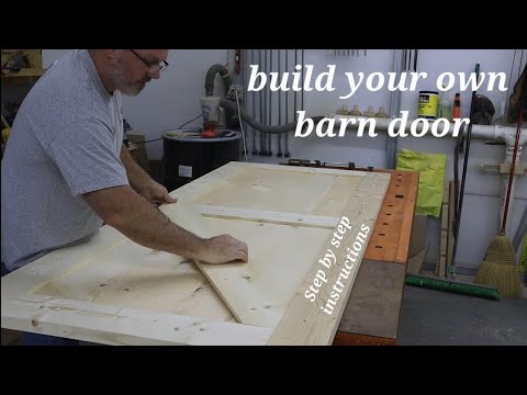 , title : 'Build your own barn doors. Easy step by step instructions'
