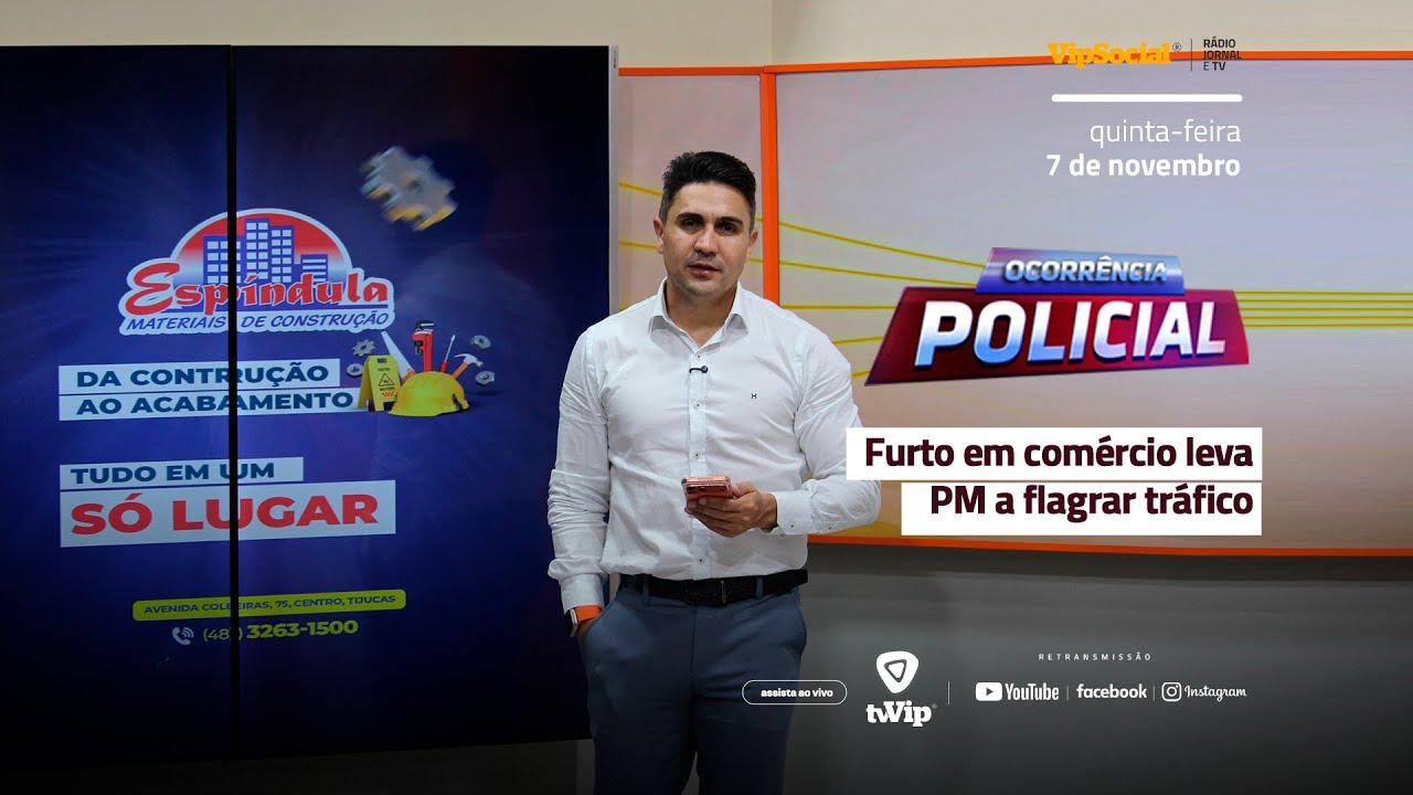 Destaques do cenário policial: Ocorrências desta quinta-feira, 27 de novembro