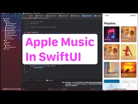 Music player in SwiftUI Part 2