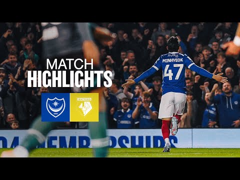 Highlights 🔵 | Pompey v Watford