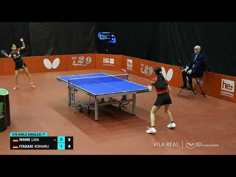 Koharu Itagaki (GER) vs Lisa Wang (GER) | U15 Final | 2023 WTT Youth Contender Vila Real
