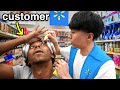 Pretending To Work At Walmart