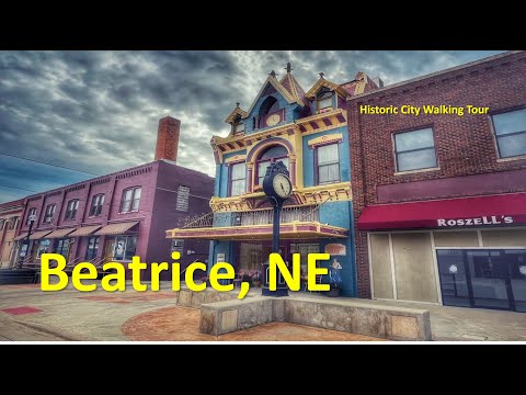 Beatrice, NE  |  A 4K City Walking Tour