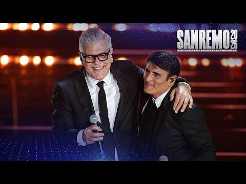 Sanremo 2026 - Sal Da Vinci e Michele Zarrillo cantano Cinque giorni