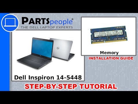 Dell Inspiron 14-5448 (P49G-001) RAM-Speicher – Anleitungsvideo