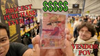 MOST EXPENSIVE ONE PIECE CARD EVER!!?? | ONE PIECE / POKEMON VENDOR POV | Cardmania Nottingham |