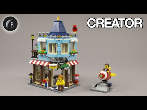 Vidéo LEGO Creator 31105 : Le magasin de jouets du centre-ville