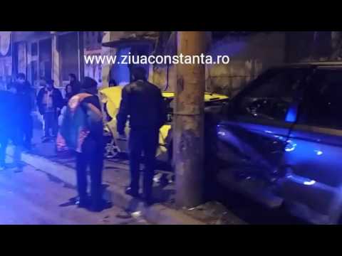 Accident cu patru victime, pe strada Mihai Viteazu, din care una a rămas încarcerată!