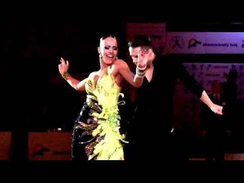 Roman Gerbey - Vera Bondareva, Brno Open 2014, WDSF WO latin, final - chachacha