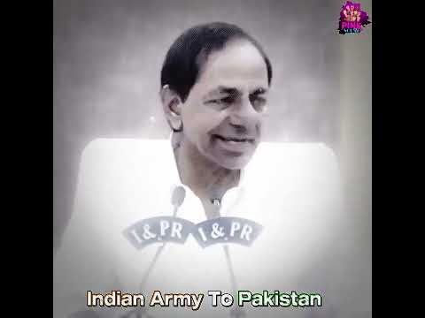 Indian Army to Pakistan #kcr #ktr #telangana #harishrao #operationsindoor