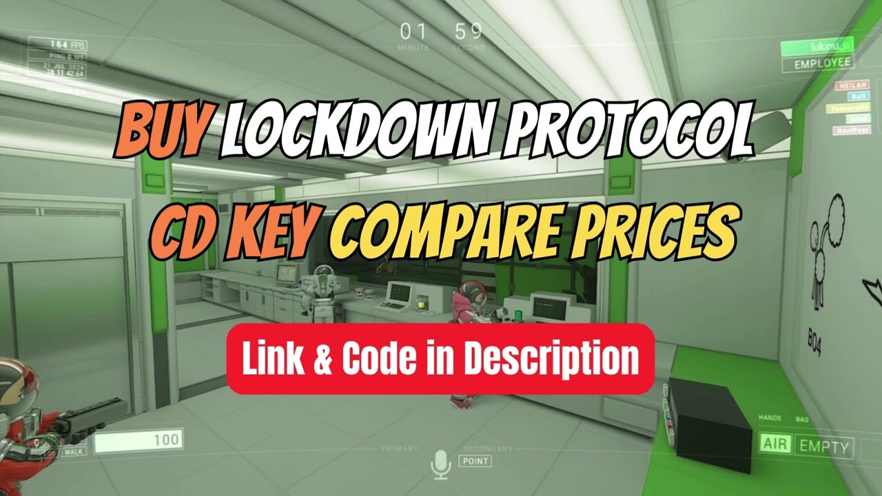 Buy LOCKDOWN Protocol Steam CD Key – Compare Prices 🏷️ Best Deal Online