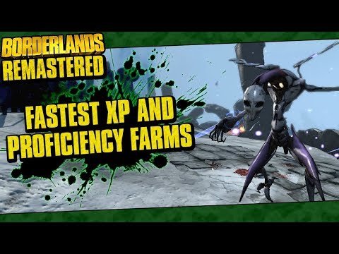 Borderlands Remastered | Fastest XP And Weapon Proficiency Farms
