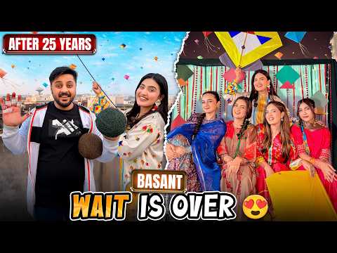 25 SAAL KA INTEZAR KHATAM HWA 😍 | Areeb K Hathon Ka Bura Hal Hogya 😱|Chachu Ki Taraf Grand Basant♥️🪁