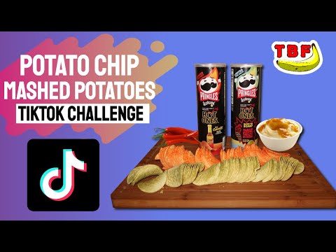 Hot Ones Pringles Mashed Potatoes - TikTok Challenge