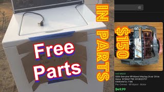 How to make money with dead appliances. Getting Free Parts. Plus selling washer dryer parts on eBay