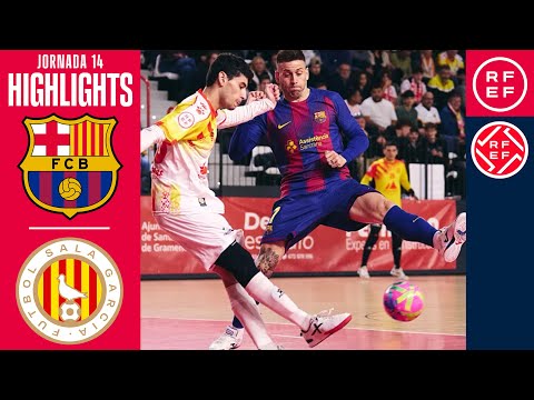 Resumen #PrimeraDivisiónFS  |  Barça 5-1 Industrias Santa Coloma | Jornada 14