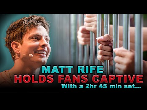 MATT RIFE WIRD DIE BÜHNE NICHT VERLASSEN
