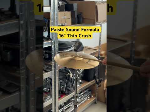 Paiste Sound Formula 16” Thin Crash Cymbal image 6