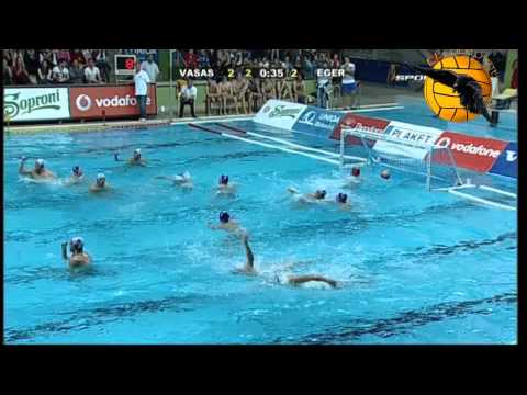 Vasas 6 Eger 5 Final Hungary League 2012 Game 1 23.4.12 water polo