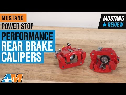 1994-2004 Mustang GT & V6 Power Stop Performance Rear Red Brake Calipers Review