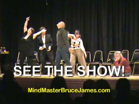 Promotional video thumbnail 1 for Bruce James Comedy Hypnotist/Motivational Speaker