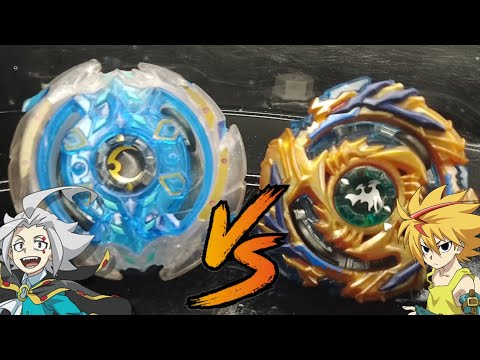Deep Chaos Vs Drain Fafnir | Beyblade burst Evolution | Beyblade Battle