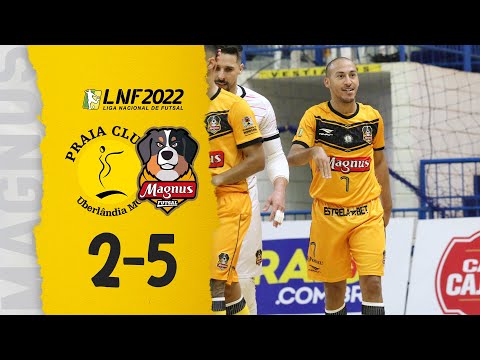 GOLS - Praia 2 x 5 Magnus - Bastidores e Melhores Momentos