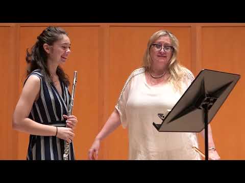CMNW 2021 Summer Festival Flute Masterclass with Tara Helen O'Connor