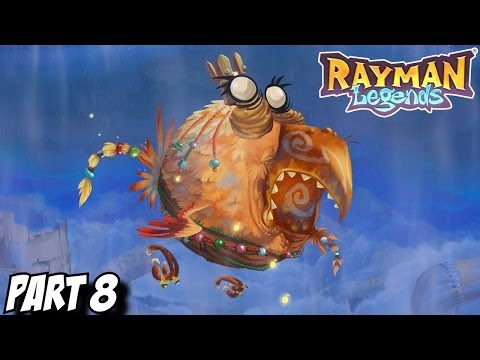 Rayman Legends - Gameplay Walkthrough Part 8 - Desert of Dijiridoos
