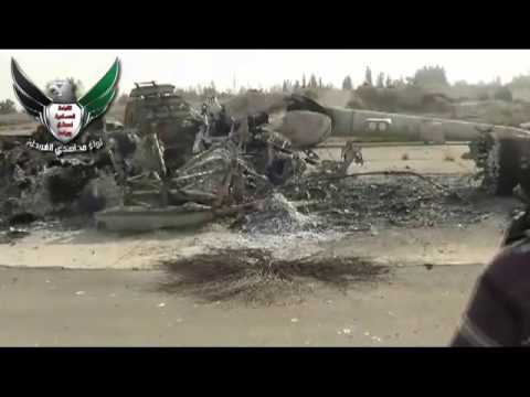 جولة ميدانية برفقة لواء مجاهدي الغوطة بعد السيطرة على كتيبة الرادار ومطار مرج السلطان الإحتياطي في ريف دمشق