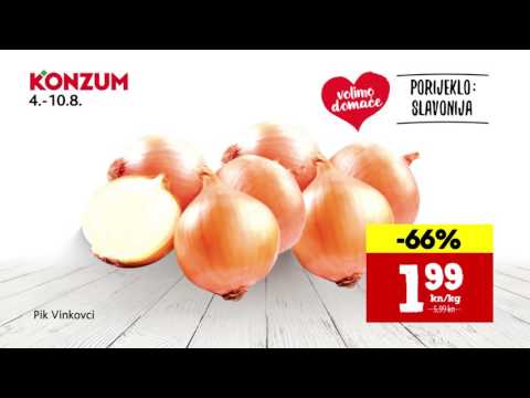 Konzum Akcija katalog 4.8. - 10.8.