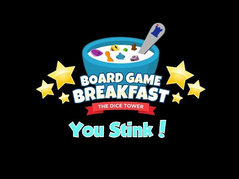 Board Game Breakfast - You Stink!
