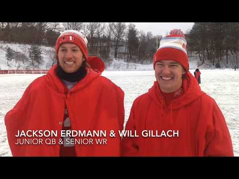 Post-Game Interviews w/SJU Football's Fasching, Erdmann & Gillach - 2018 Thomas More