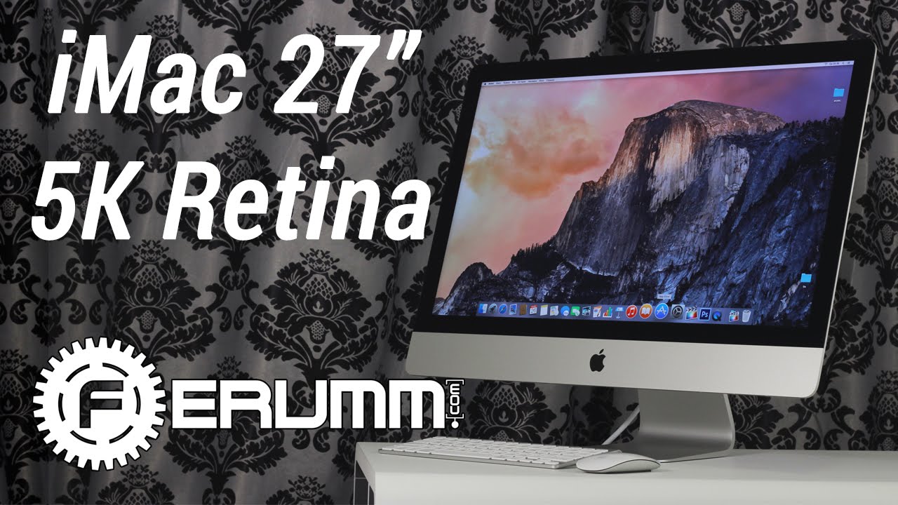 Моноблок Apple iMac 27 with Retina Display 5K 2015 MK482RU/A (Core i5 3300 Mhz/27"/5120×2880/8Gb/2000Gb/HDD/DVD нет/AMD Radeon R9 M395/Wi-Fi/Bluetooth
