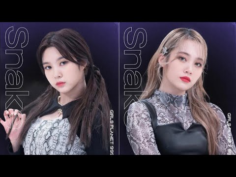 dayeon/ yaning eodum sok tralalala | girls planet snake loop