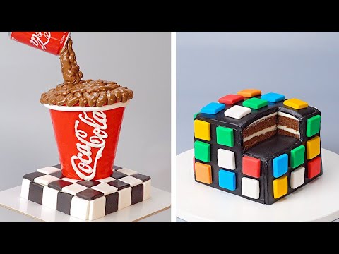 Sweet Miniature Chocolate KITKAT Cake Decorating Tutorial - Easy Mini Yummy Cake Recipe Idea