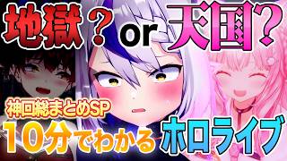 【神回傑作選】10分でわかるホロライブその2【ホロライブ/切り抜き/Vtuber】