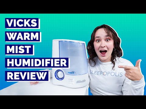 Vicks Warm Mist Humidifier Review - Best Humidifier For Dry Skin?