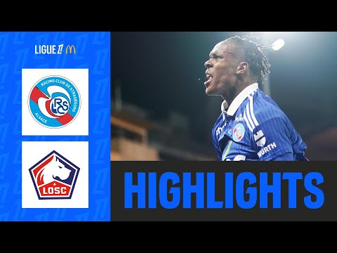 La REMONTADA de Strasbourg contre Lille en 5 minutes | 19ème journée - Ligue 1 McDonald's 24/25