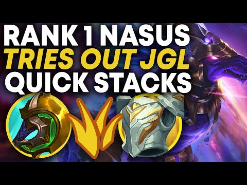 Trying out Nasus Jungle in Masters, quick stacks, 5K Gold Challenge!| Carnarius | League of Legends