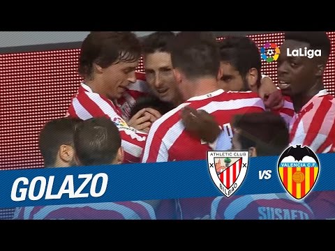 Golazo de Aduriz (2-1) Athletic Club vs Valencia CF